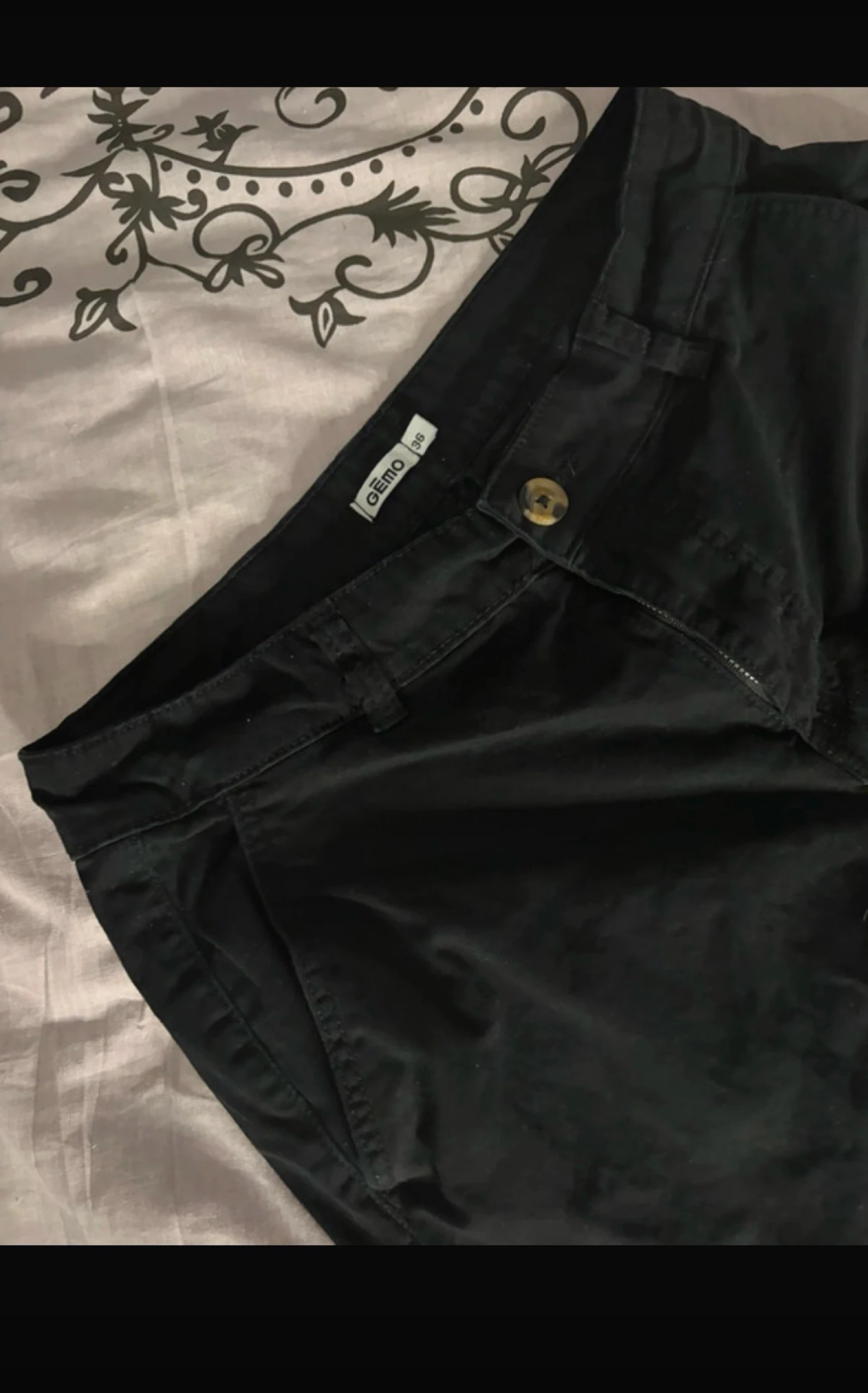 Zwarte broek Gemo – photo 3